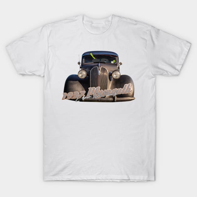 1937 Plymouth 2 Door Slant Back T-Shirt by Gestalt Imagery